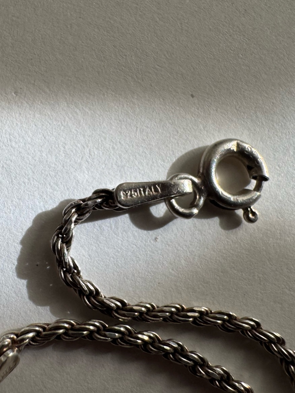 925 Italy Rope Chain - Picture 2 of 4